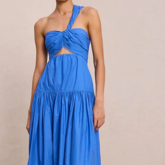 NWT A.L.C. Aubrey Cotton Midi Dress - Picture 1 of 3